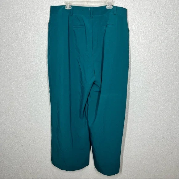 Torrid Teal Dress Pants - Picture 3 of 5